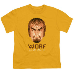 Star Trek Bit Warrior Youth 18/1 100% Cotton Short-Sleeve T-Shirt