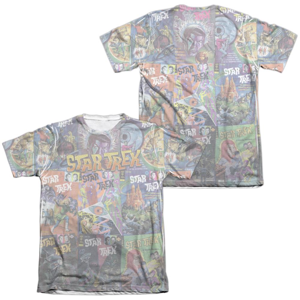 Star Trek Classic Comics Men's Regular Fit Poly Cotton Short-Sleeve T-Shirt