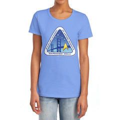 Star Trek Color Logo Women's 18/1 Cotton Short-Sleeve T-Shirt