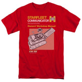 Star Trek Comm Manual Men's 18/1 Cotton Short-Sleeve T-Shirt