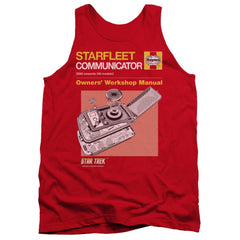 Star Trek Comm Manual Men's 18/1 Cotton Tank Top