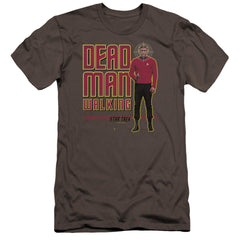Star Trek Dead Man Walking Men's Ultra-Soft 30/1 Cotton Slim Short-Sleeve T-Shirt