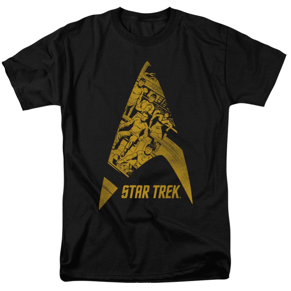 Star Trek Delta Crew Men's 18/1 Cotton Short-Sleeve T-Shirt