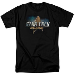 Star Trek Discovery Logo Men's 18/1 Cotton Short-Sleeve T-Shirt