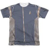 Star Trek Discovery Uniform Men's Regular Fit Poly Cotton Short-Sleeve T-Shirt