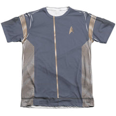 Star Trek Discovery Uniform Men's Regular Fit Poly Cotton Short-Sleeve T-Shirt