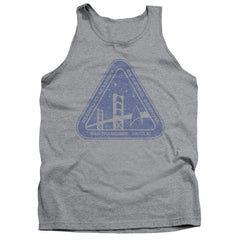 Star Trek Distressed Logo Men's 18/1 Cotton Tank Top
