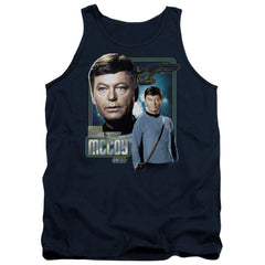 Star Trek Doctor McCoy Men's 18/1 Cotton Tank Top