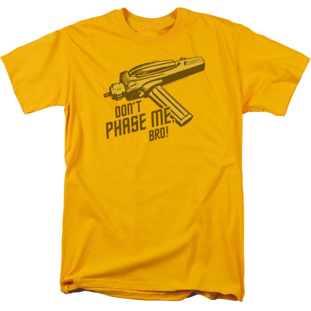 Star Trek Don't Phase Me Bro Men's 18/1 Cotton Short-Sleeve T-Shirt
