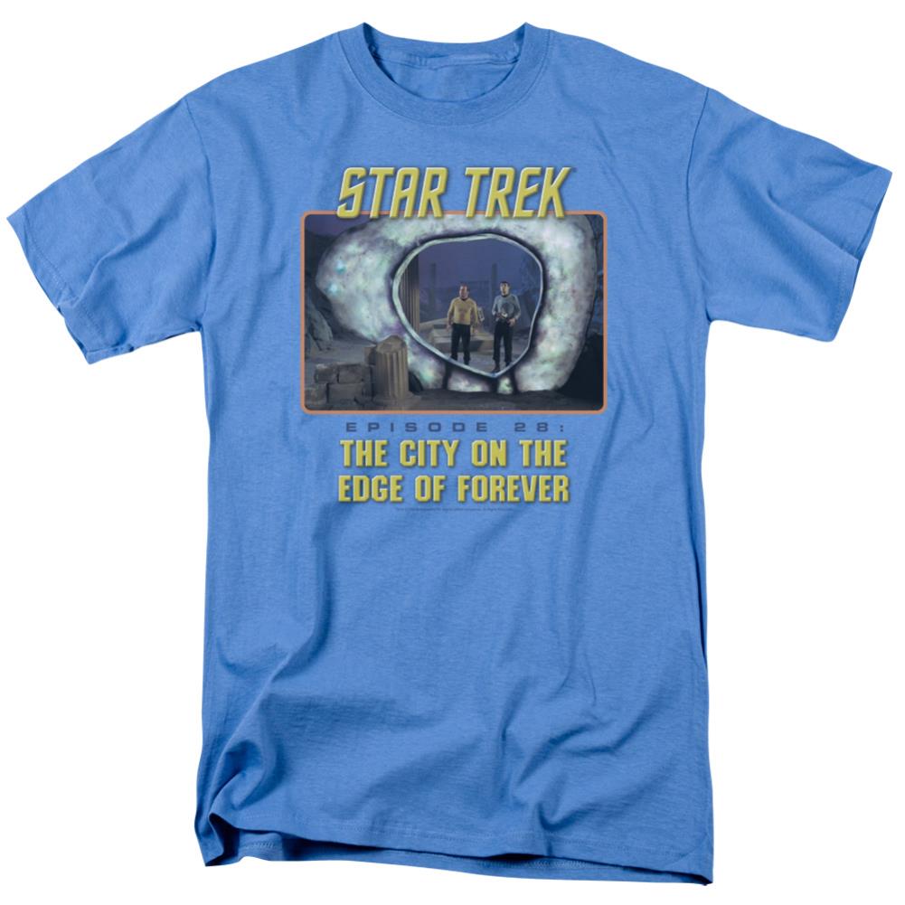 Star Trek Edge Of Forever Men's 18/1 Cotton Short-Sleeve T-Shirt