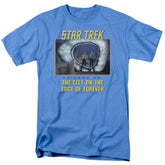 Star Trek Edge Of Forever Men's 18/1 Cotton Short-Sleeve T-Shirt