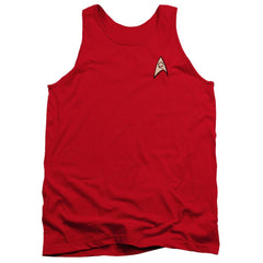 Star Trek Engineering Uniform Men's 18/1 Cotton Tank Top