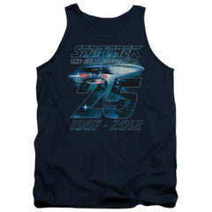 Star Trek Enterprise 25 Men's 18/1 Cotton Tank Top