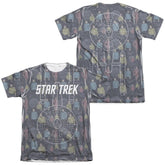Star Trek Enterprise Crew Men's Regular Fit Poly Cotton Short-Sleeve T-Shirt