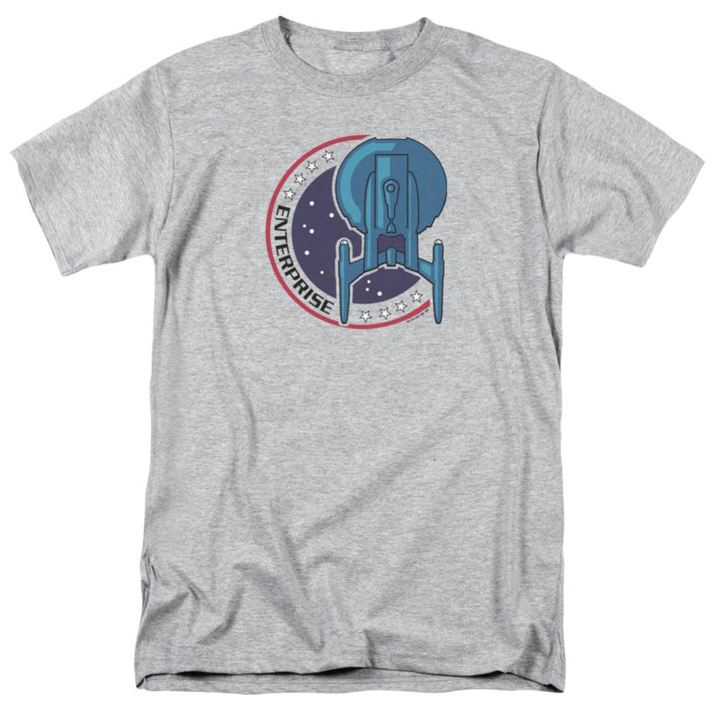 Star Trek Enterprise Patch Men's 18/1 Cotton Short-Sleeve T-Shirt