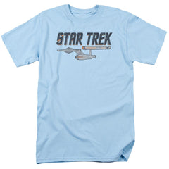 Star Trek Entreprise Logo Men's 18/1 Cotton Short-Sleeve T-Shirt