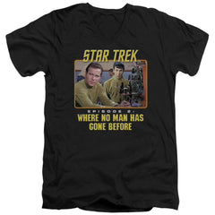 Star Trek Episode 2 Men's 30/1 Cotton Slim V-Neck T-Shirt