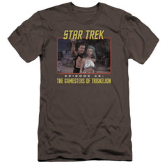 Star Trek Episode 46 Men's Ultra-Soft 30/1 Cotton Slim Short-Sleeve T-Shirt