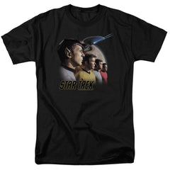 Star Trek Forward To Adventure Men's 18/1 Cotton Short-Sleeve T-Shirt