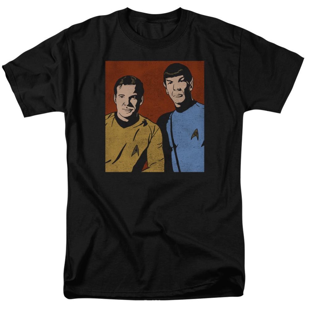 Star Trek Friends Men's 18/1 Cotton Short-Sleeve T-Shirt