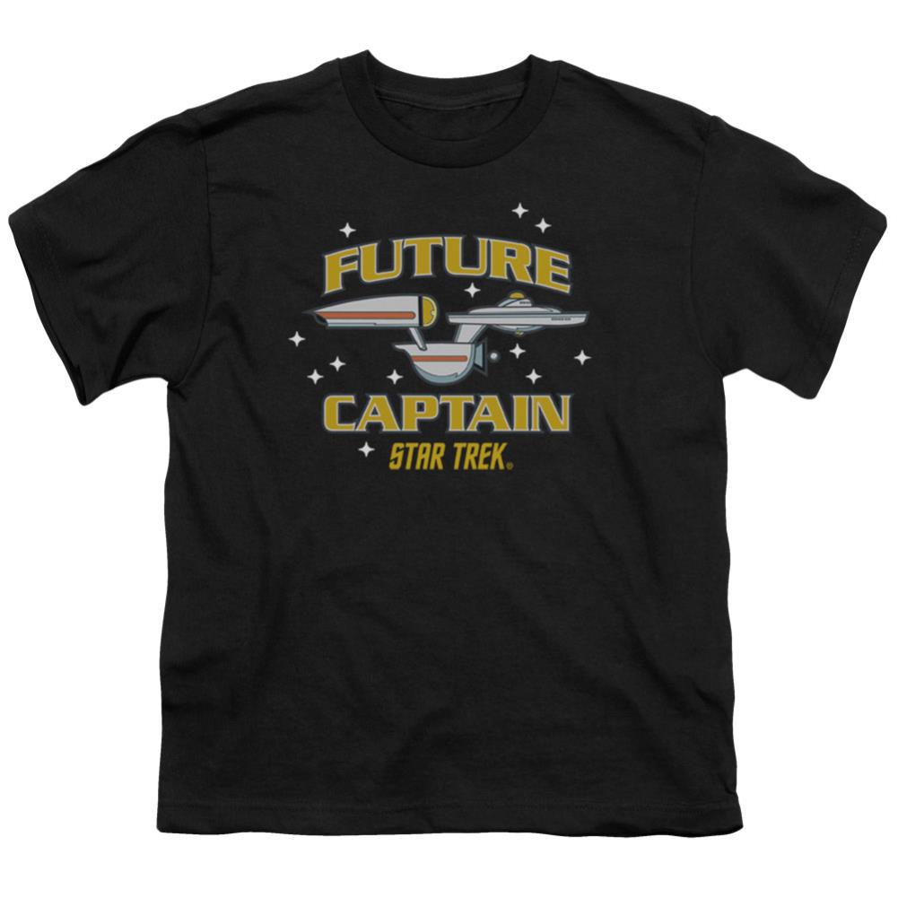Star Trek Future Captain Youth 18/1 100% Cotton Short-Sleeve T-Shirt