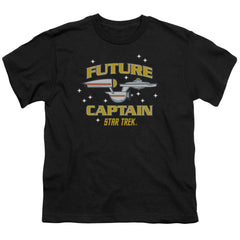 Star Trek Future Captain Youth 18/1 100% Cotton Short-Sleeve T-Shirt