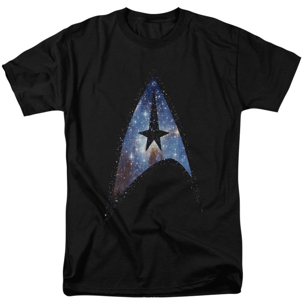 Star Trek Galactic Shield Men's 18/1 Cotton Short-Sleeve T-Shirt