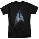 Star Trek Galactic Shield Men's 18/1 Cotton Short-Sleeve T-Shirt