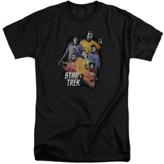 Star Trek Galaxy Glow Men's 18/1 Tall Cotton Short-Sleeve T-Shirt