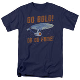 Star Trek Go Bold Men's 18/1 Cotton Short-Sleeve T-Shirt