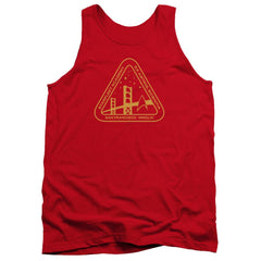 Star Trek Gold Academy Men's 18/1 Cotton Tank Top