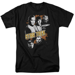 Star Trek Graphic Good Vs Evil Men's 18/1 Cotton Short-Sleeve T-Shirt