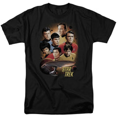 Star Trek Heart Of The Enterprise Men's 18/1 Cotton Short-Sleeve T-Shirt