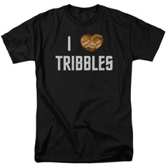 Star Trek I Heart Tribbles Men's 18/1 Cotton Short-Sleeve T-Shirt