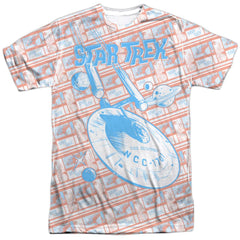 Star Trek Incoming Men's Regular Fit Polyester Short-Sleeve T-Shirt