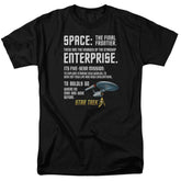 Star Trek Intro Men's 18/1 Cotton Short-Sleeve T-Shirt