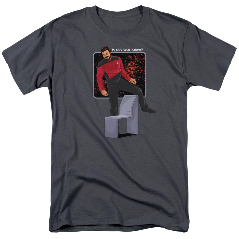 Star Trek Is This Seat Taken Men's 18/1 Cotton Short-Sleeve T-Shirt
