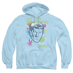 Star Trek Japansese Spock Men's Pull-Over 75 25 Poly Hoodie