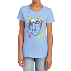Star Trek Japansese Spock Women's 18/1 Cotton Short-Sleeve T-Shirt