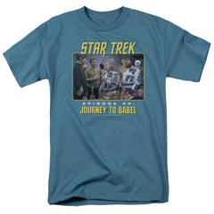 Star Trek Journey To Babel Men's 18/1 Cotton Short-Sleeve T-Shirt