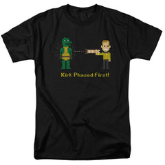 Star Trek Kirk Phased First Men's 18/1 Cotton Short-Sleeve T-Shirt