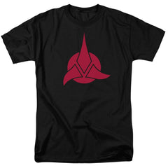 Star Trek Klingon Logo Men's 18/1 Cotton Short-Sleeve T-Shirt