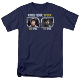 Star Trek Know Your Spock Men's 18/1 Cotton Short-Sleeve T-Shirt