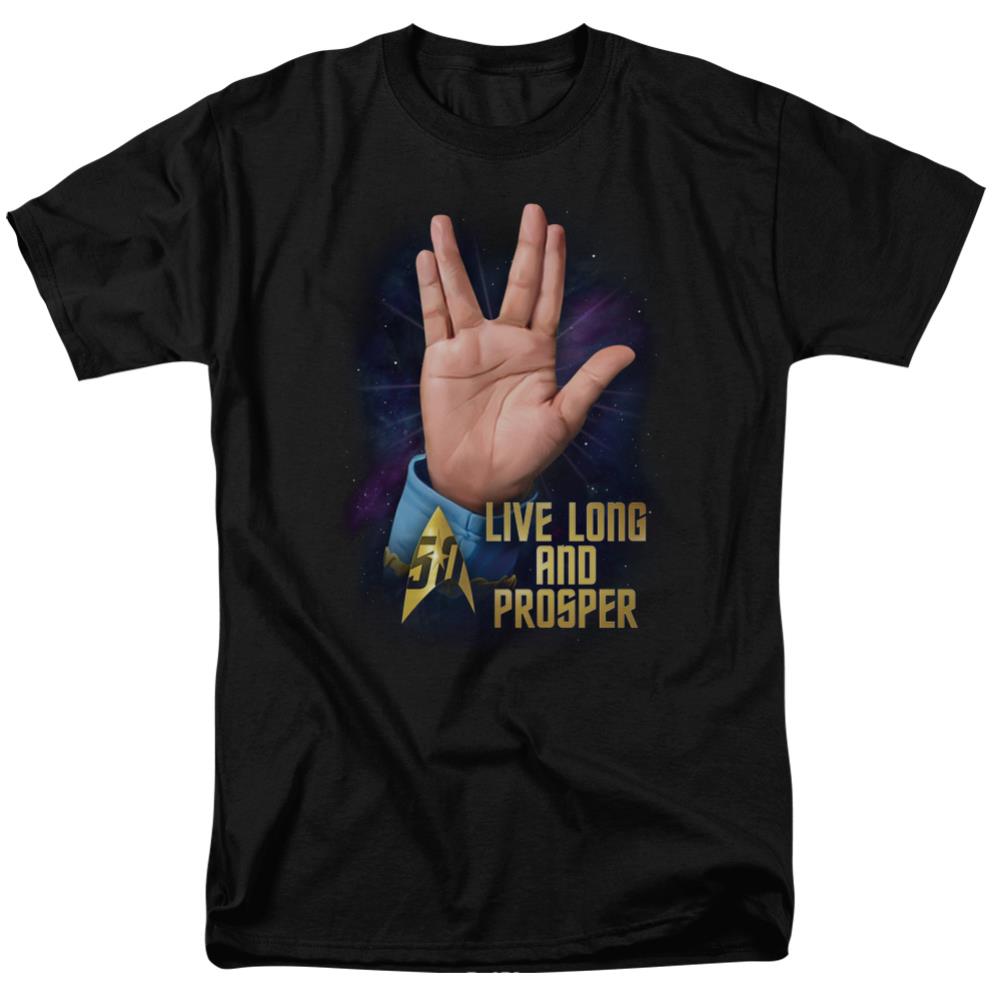 Star Trek LLAP 50 Men's 18/1 Cotton Short-Sleeve T-Shirt