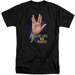 Star Trek LLAP 50 Men's 18/1 Tall Cotton Short-Sleeve T-Shirt