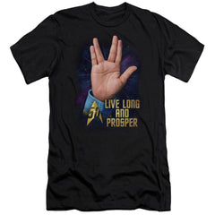 Star Trek LLAP 50 Men's Ultra-Soft 30/1 Cotton Slim Short-Sleeve T-Shirt