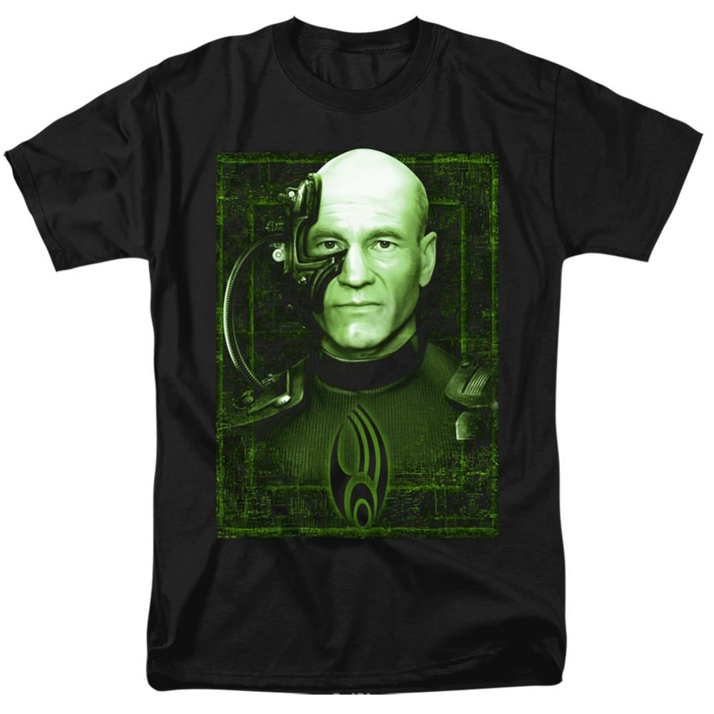 Star Trek Locutus Of Borg Men's 18/1 Cotton Short-Sleeve T-Shirt