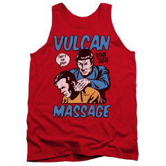 Star Trek Massage Men's 18/1 Cotton Tank Top