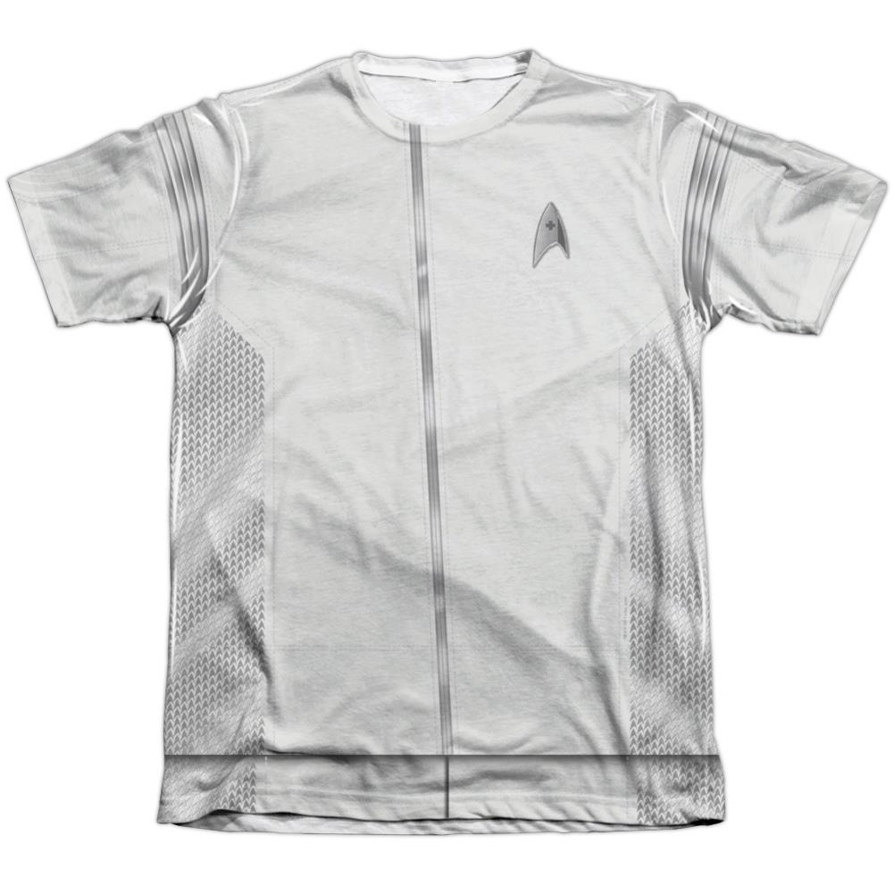 Star Trek Medical Uniform Men's Regular Fit Poly Cotton Short-Sleeve T-Shirt
