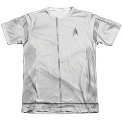 Star Trek Medical Uniform Men's Regular Fit Poly Cotton Short-Sleeve T-Shirt